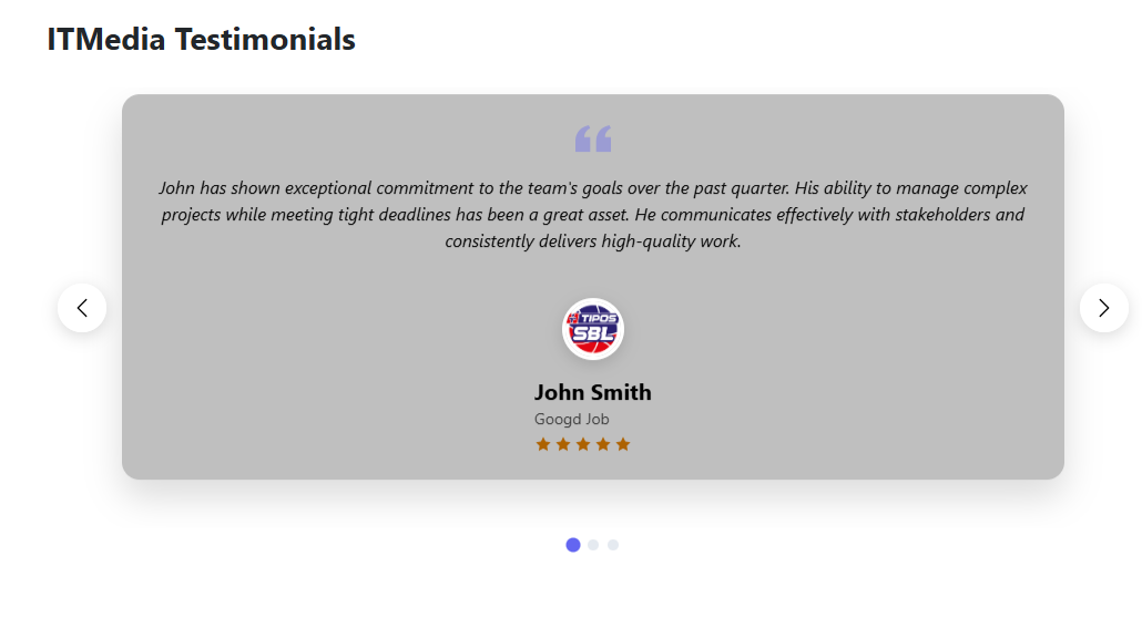 ITMedia Testimonials